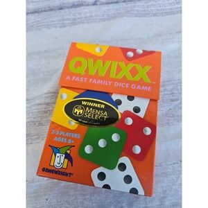 Qwixx A Fast Family Dice Game Gamewright Mensa Select Winner NIB